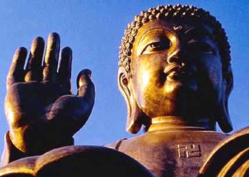 Svastica-Buddha